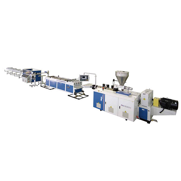 Wholesale China Small diameter Single Wall Corrugated Pipe Extrusion line Factories Pricelist –  PVC Four-pipe Extrusion Machine  – JWELL