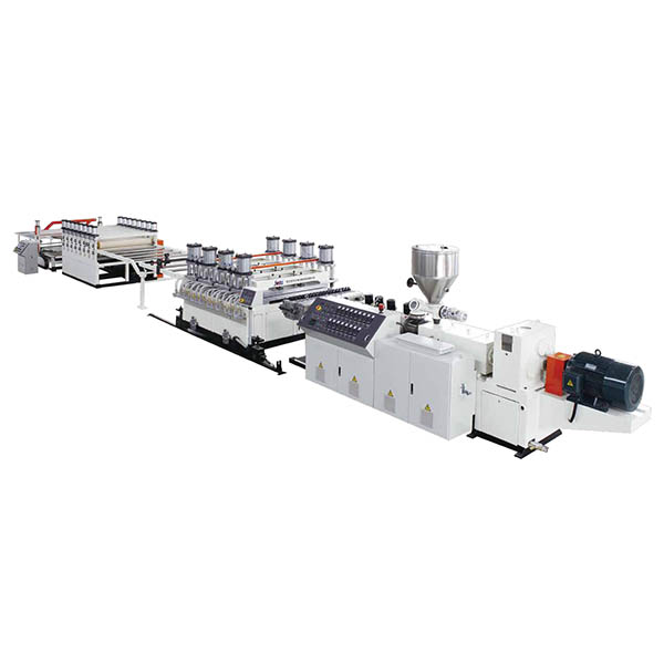 PVC foaming board and WPC foaming board Extrusion Line1