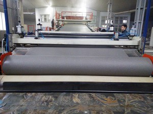 TPE/TPO/PVC Flooring Footmat Extrusion line