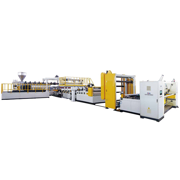 Wholesale China TPU High-low Temperature Film Extrusion production line Manufacturers Suppliers –  TPU Casting Composite Film extrusion machine  – JWELL