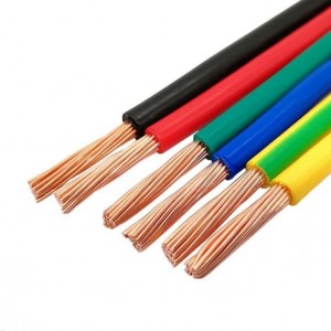 BVR  10/16/25mm²  450/750V Multi-strand soft copper core wire and cable for home improvement engineering