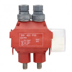 TTD series 1KV  77-679A   1.5-400mm²  Special waterproof and flame-retardant insulation piercing connector for street lamp distribution system