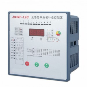 JKWF 220-380V 0.1-5.5A  Reactive power automatic compensation controller capacitor cabinet automatic compensator