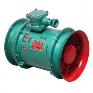 FBY(YBT)  4.7-56.9A  380/660V  Explosion proof pressed in type axial flow local fan for mine