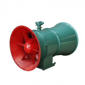 FBCZ  5.5-55KW  380-1140V  Mine and tunnel flameproof type ground draw out type ventilator fan