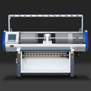 Famous Auto Yarn Knitting Machine Lapel T-Shirt Collar Manufacturers –  Single Carriage Full Jacquard Collar Machine – Jinzhixing