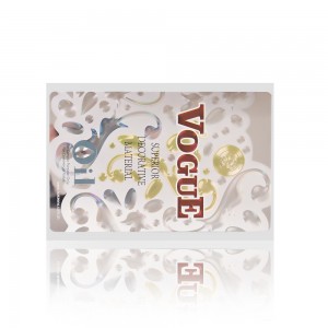Beautiful and anti-counterfeiting platinum relief Micro-nano texture label