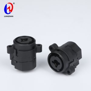 Neutrik XLR Female Chassis Connector 3 Pole Receptacle With 6.35mm 1/4 Inch Mono Jack Replacement