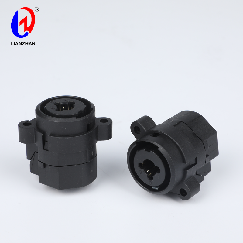 Neutrik XLR Female Chassis Connector 3 Pole Receptacle With 6.35mm 1/4 Inch Mono Jack Replacement Featured Image