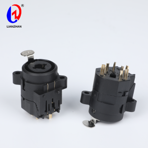 Hot sale XLR 1/4 Jack Chassis Socket - XLR Combo Connector 3 Pole Female Chassis Mount Socket With 1/4″ Stereo Jack – Lianzhan