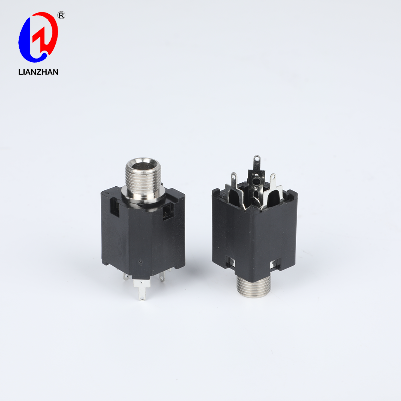 High Quality for 6.35mm Headphone Stereo Jack - Headphone Audio Video 6.35mm Female Stereo Panel Mount Jack Socket Connector – Lianzhan