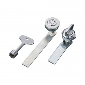 MS710 MS730 tubular metal Cam Lock door cabinet with Core / Cylinder Key Zinc Alloy