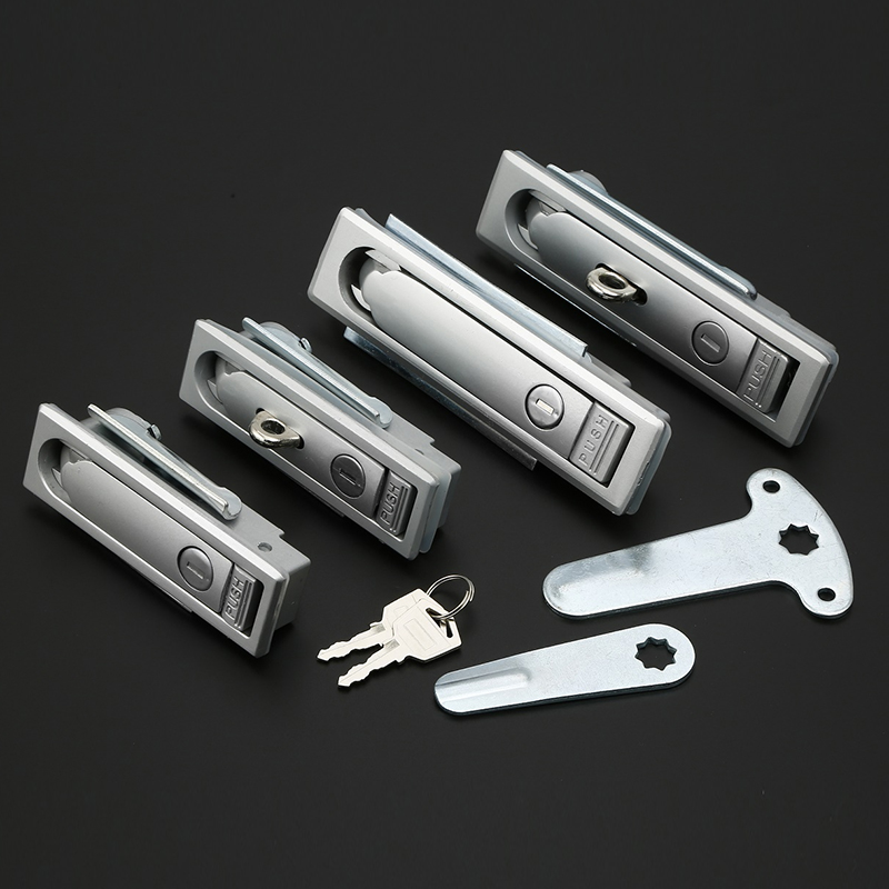 Cabinet Cam Locks Suppliers –  Mode MS712 Bright Chrome Plated Coated Industrial Refrigerator Lock – Lida Locks