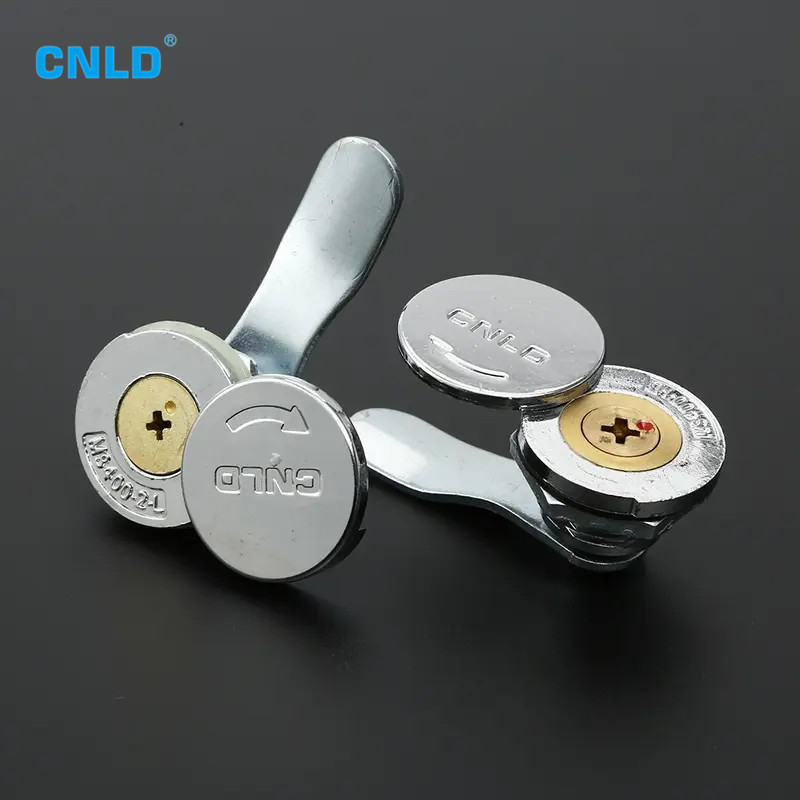 China wholesale Zinc Alloy Plating Chromium Electric Cabinet Lock Lock For Metal Cabinet Cabinet Lock For Electrical Panel Factory –  Mode MS400 Series two keys Waterproof Brass Cross core c...