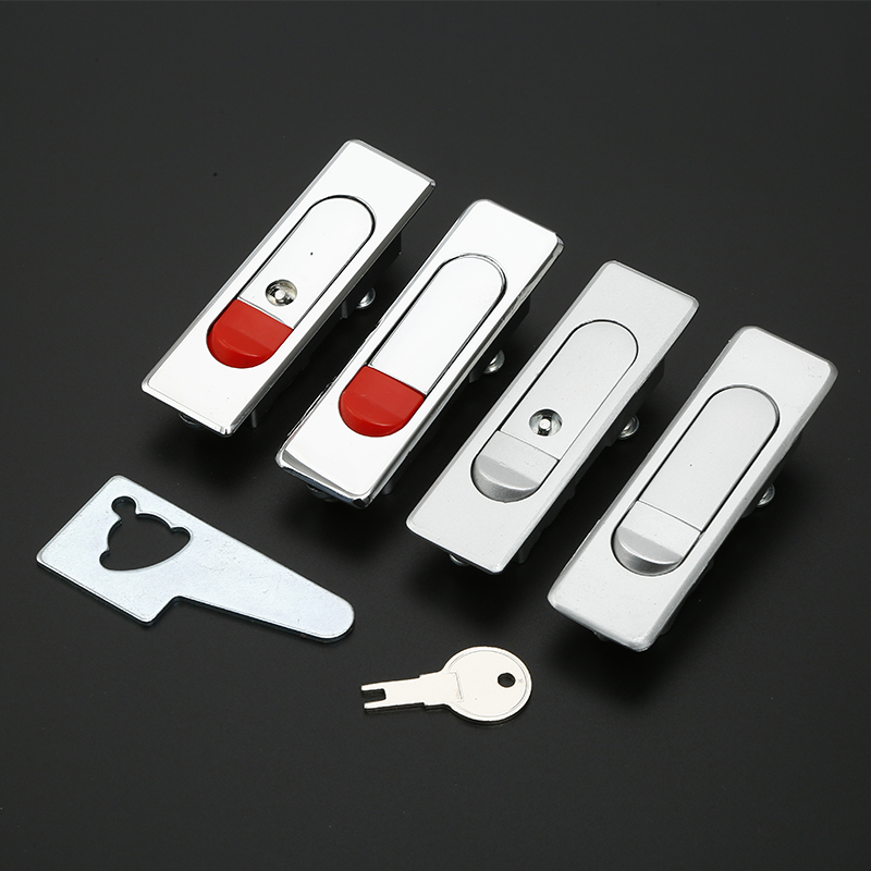 Electronic Cabinet Lock Supplier –  Mode MS509 Series Spring lock Power distribution cabinet lock with keys – Lida Locks