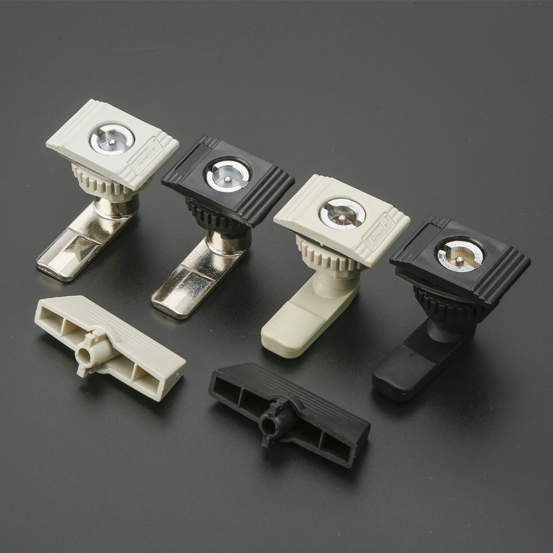 China wholesale Cabinet Plane Lock Supplier –  Mode MS705-4 Series Plastic square cabinet cam lock – Lida Locks
