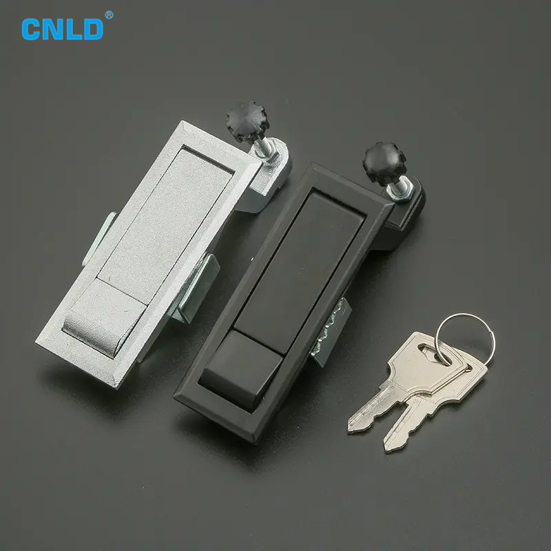 MS708 Zinc Alloy Use for industrial electrical Cabinet Panel Plane Lock Cylinder metal Lock