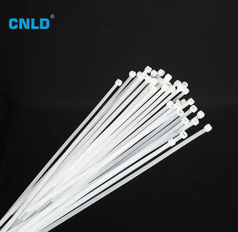 Manufacturer direct supply of the highest quality CE UL Rosh UV Heat Resistant PA66 Nylon Plastic Cable Ties Steel Wire Ties