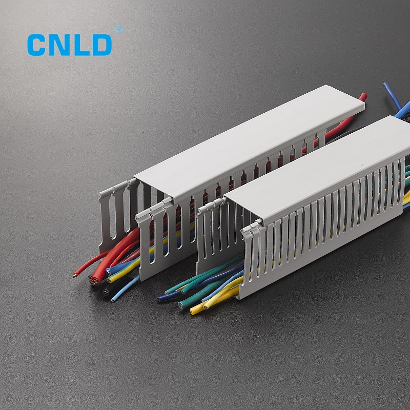 China wholesale Cam Latches Suppliers –  PVC Trunking use for distribution box Cable Channel Slotted Type – Lida Locks