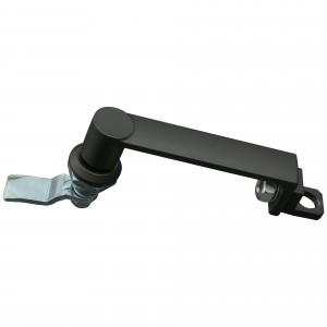 Mode MS868 Black Aluminium Standard Style Lockable Cabinet Handle lock for Electrical