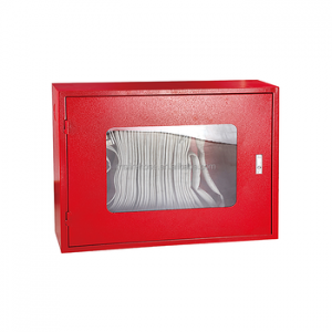 Fire Hose Cabinet With Glass Double Door Reel Cabinets Outdoor