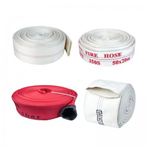 Universal Size Tpe Cheapest Rubber Lined Fire Hose 3 Inch 2 Inch 1 Inch Canvas Hose Pipe