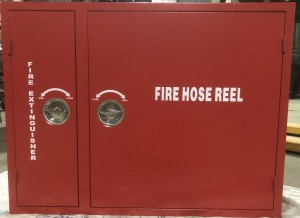 Double door Fire Extinguisher and Hose Reel Fire Cabinet/fire box