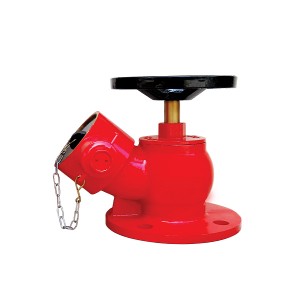 2018 Good Quality Red Used Fire Hose With Storz Coupling For Right Angle Valve - Fire HydrantLanding Valve – Minshan