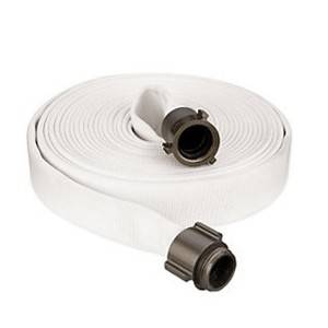 Renewable Design for Machino Fire Hose Coupling - White color Water Hose fire hose PVC rubber fire hose – Minshan