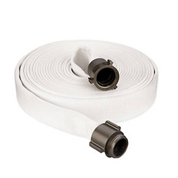 Super Purchasing for Fire Hose Cabinet Lock - White color Water Hose fire hose PVC rubber fire hose – Minshan