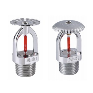 High Quality Dn15 68 Degree Pendent Spray Residential Fire Safety Sprinkler Fire Fittings Equipment