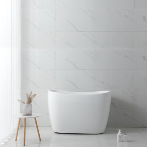 Small Freestanding Acrylic Bathtub