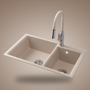 Artificial Stone Sink Composite Quartz Kitchen Sink