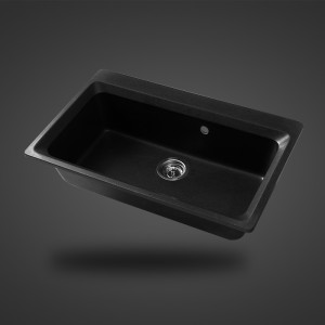 Wear Resistant Artificial Quarts Sink for Kitchen