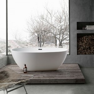 Acrylic Bath Tub, Fiber-glass Bathtub, 3mm Import Acrylic Reinforced by Fiber Glass