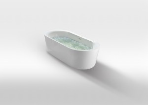 Bathroom Acrylic Soaking Air Bubble Bathtub