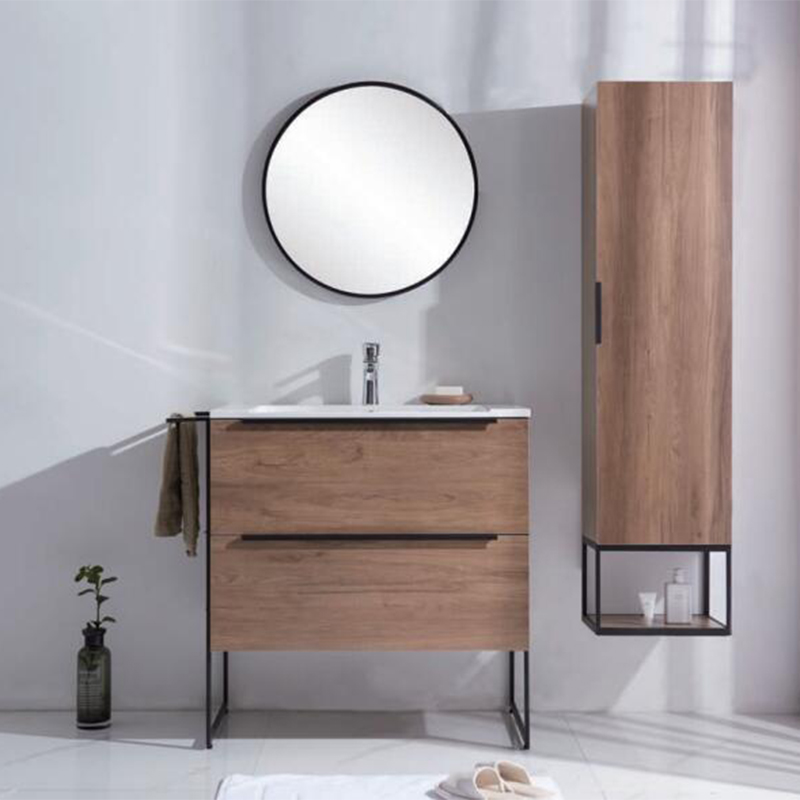 China wholesale Cabinet Basin Bathroom Vanity Factory –  Resin Basin and Cabinet for Bathroom – Moershu