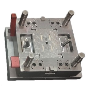 China wholesale Plastic Spacer Injection Mold Factories –  White Electronic Parts of Plastic Injection Mold – Moldie