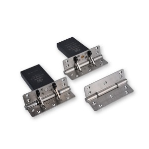 Jamb mounted hydraulic door hinges are a type of door hinge that uses hydraulic pressure to open and close the door. They are typically used in commercial and industrial applications.
