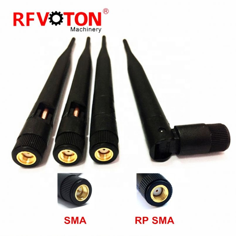 Car Rubber Duck Dipole ISM 868mhz High Gain Antenna ISM Folded Rubber Antenna With SMA Male Connector