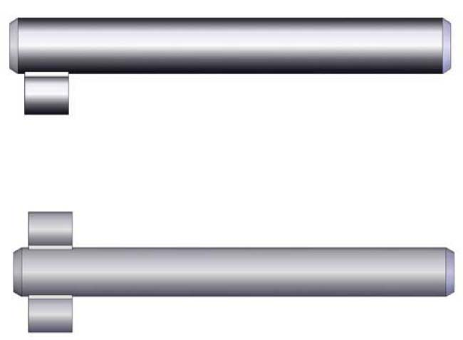 Single-Lug (Double-Lug) Threaded Drill Rod