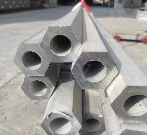 High strength hexagonal steel tube Inside hexagon steel pipe hex hollow bars