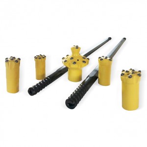 Rock Drill Steel Rod Suppliers –  R28 (1 1/8 “) bit thread – LYNE