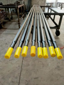 rock tools jack hammer drilling rod extension rod RS MF /Extension R25 R38 T38 T45 T51 GT60 rock drill rod drill pipes for Mining Machine