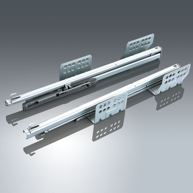 ODM Dresser Drawer Slides Center Mount Factories –  Quadro Concealed Slide Series (for Small Or Light Drawers) – SACA