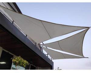 Professional Design Pvc Frame Screen Window - Sun/Rain Shade Triangle Sails – Charlotte