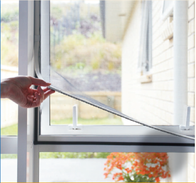 Hot Sale for Fence Rail Brackets - DIY Magnetic screen window Closed Automatic – Charlotte