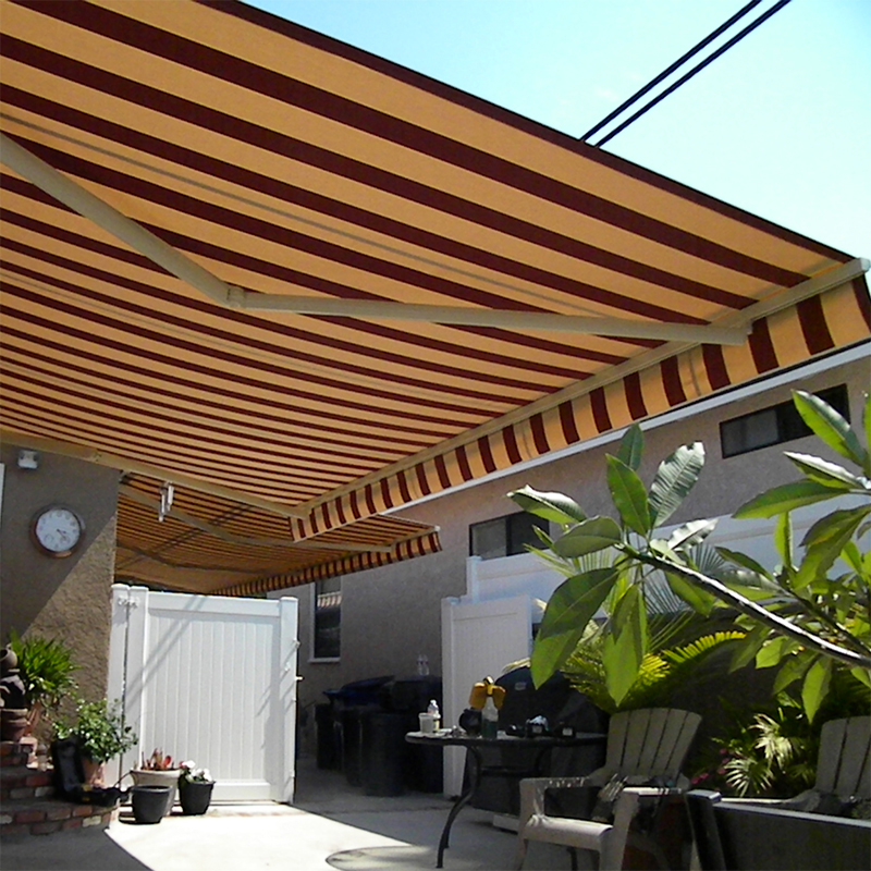 large or small retractable awning