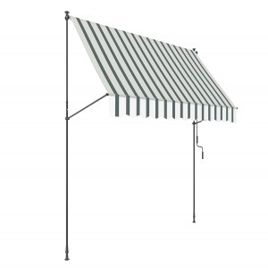 One of Hottest for Screen Patches Self Adhesive - Clamp Manual Retractable Patio Awning – Charlotte