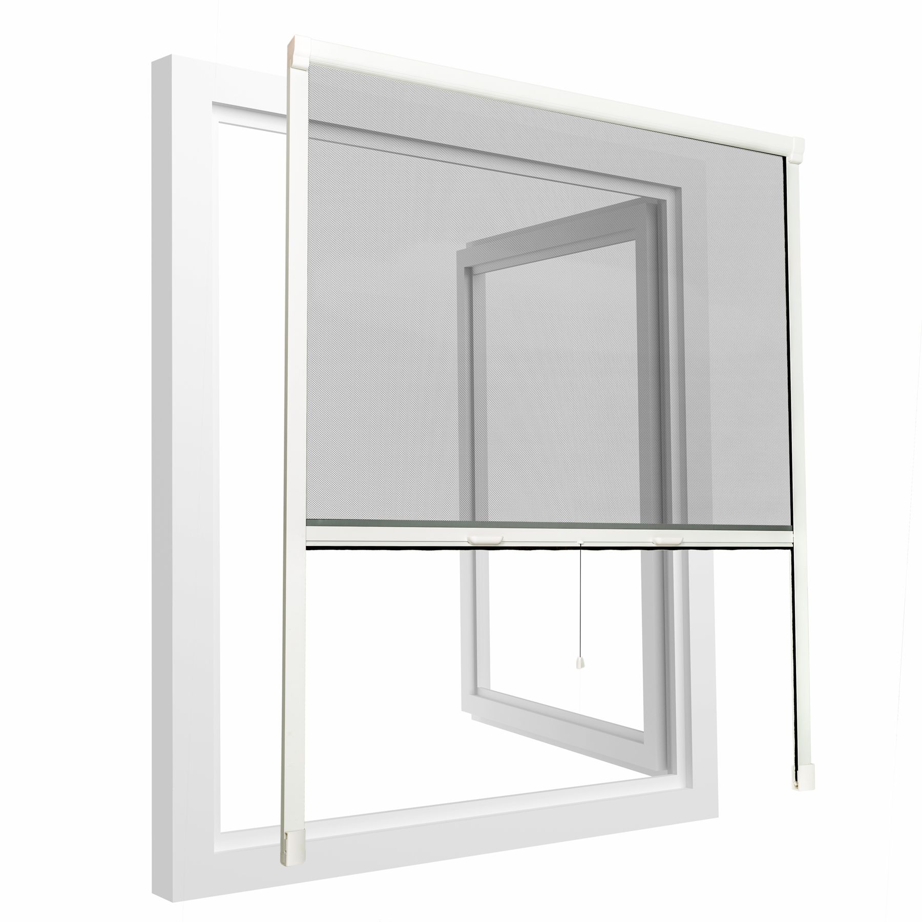 Popular Design for Hanging Screen Door - DIY Roller Insect Screen Window – Charlotte